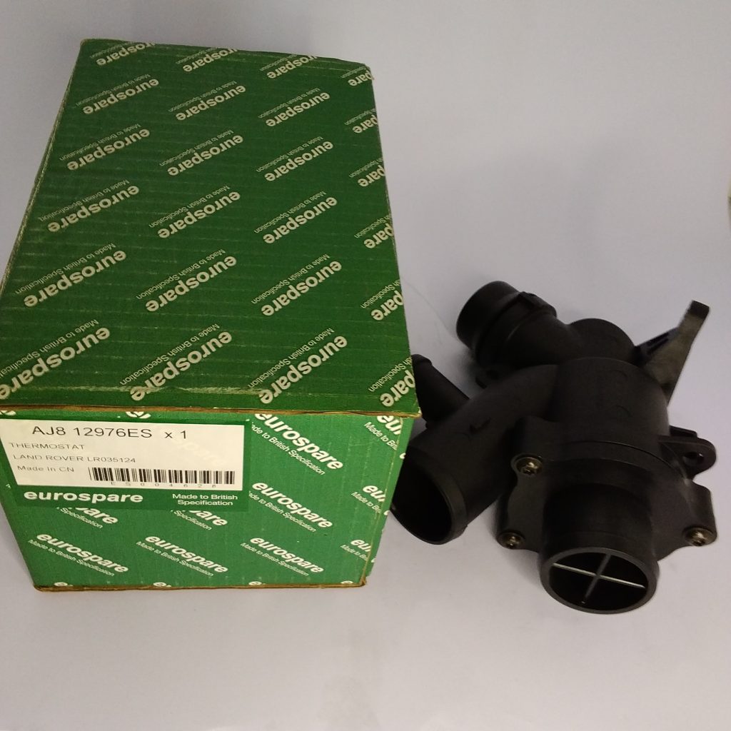 LR035124 – THERMOSTAT AND HOUSING – 3.0V6 PETROL AND 5.0V8 PETROL