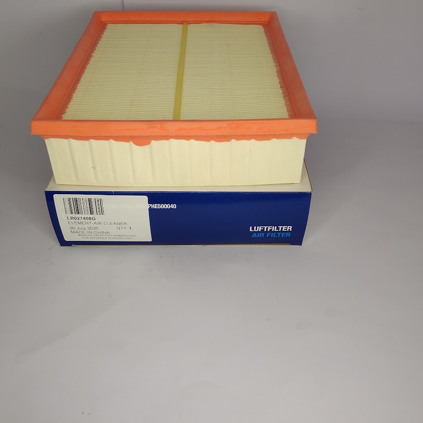 LR027408 – AIR FILTER – TD5/ 4.0 V8 / KV6
