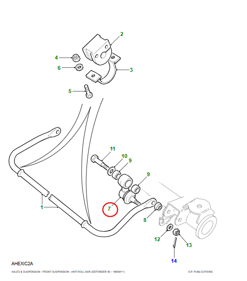 NTC1888 – ANTI ROLL BAR BALL JOINT